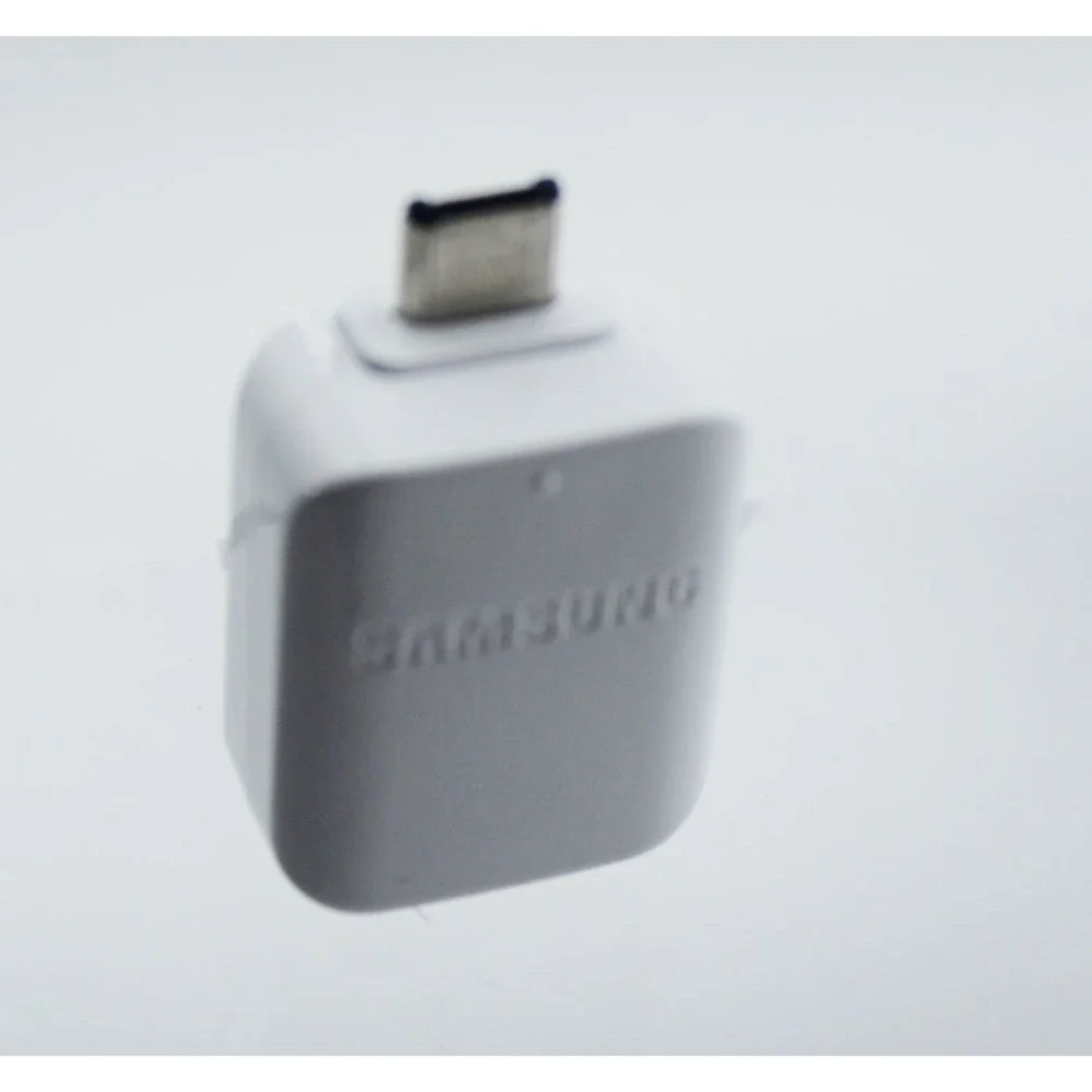 4 Pcs Samsung USB to Micro USB OTG Adapter Connector GH96-09728A White